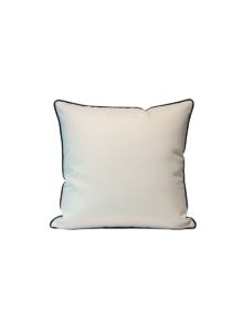 Ivory Piped Square — view 2 of 6